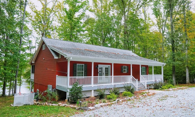 Roxboro House | Rustic Lakefront Oasis - Hot Tub, Game Room, Kayaks/Canoes, and Fishing Rods