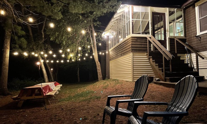 Winthrop House | Rustic, peaceful lake house on Lake Cobbosseecontee; free WIFI, ADA friendly.