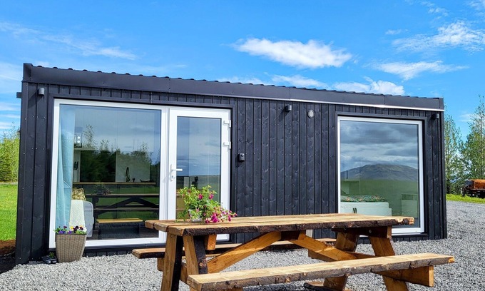 Blaskogabyggd Cabin | Sóltún in Klettaholt. ❤️ A cozy modern cabin by the Golden Circle.❤️