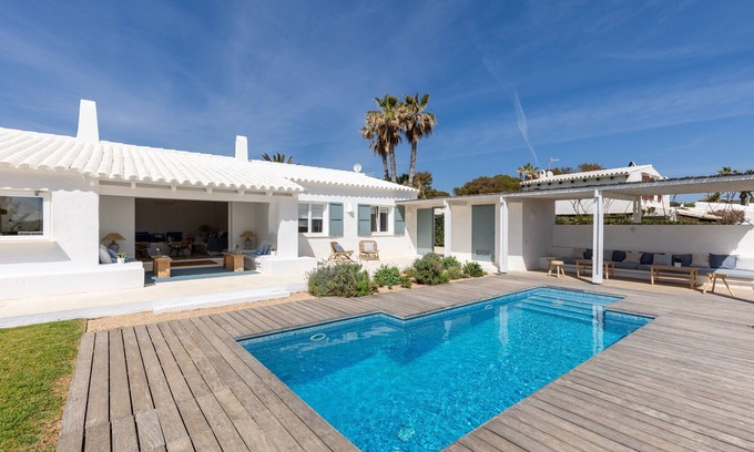 Cap d'en Font Villa | SA BLAVA - Spectacular villa with private pool by the sea - Free Wifi
