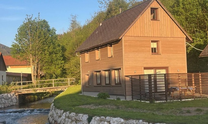 Rosenau am Hengstpaß House | Sacherl am Bacherl - vacation home, shower, WC, 2 bedrooms