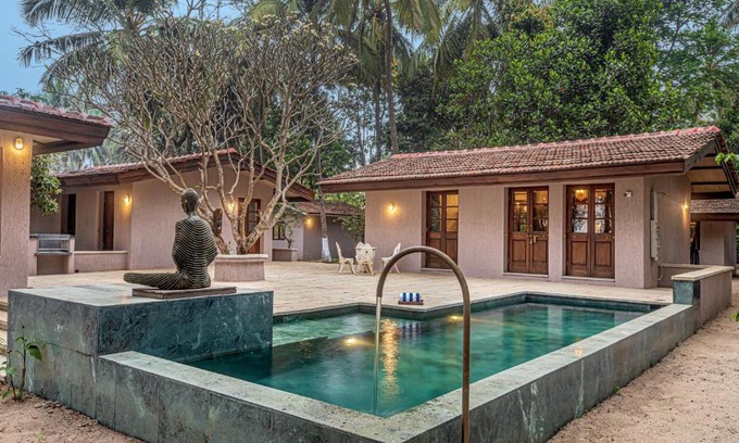 Palghar Villa | SaffronStays Bay Watch, Palghar - beachfront pool villa at Kelwa Beach