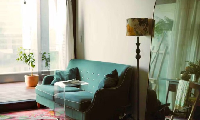 Chinatown Condo | Sanctuary in the sky with balcony and water views