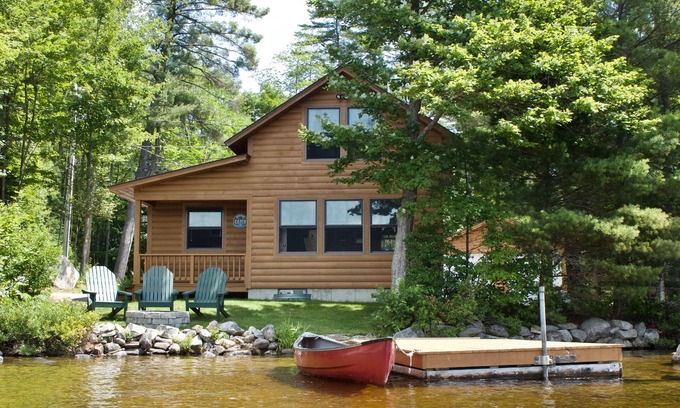 Hanover House | Sandy Waterfront Cabin on Howard Pond. Perfect Vacation Spot