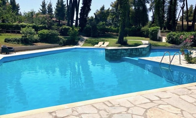 Sane Villa | Sani Villa Luna With Swimming Pool