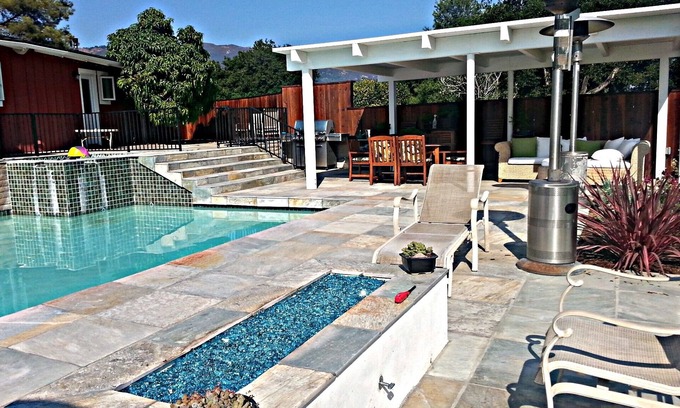 Goleta House | Santa Barbara Holiday Hill Ranch: Executive Home Sleeps 8