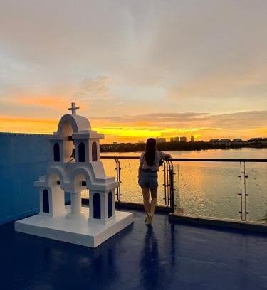 Puchong Villa | Santorini Msia Sunset Lakeview TownVilla Retreat 5BR 13pax