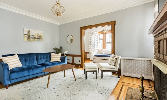 Ampere Apartment | Savvy Traveler 3BR NJ Home with great access to New York City