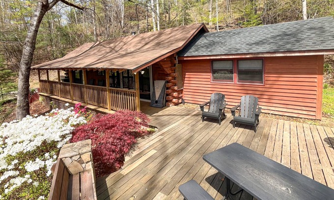Horse Shoe House | Scenic cabins with fireplaces, children's items, W/D, and AC - dog-friendly