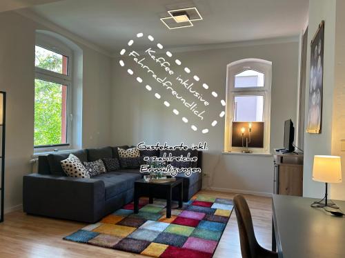 Naumburg Apartment | Schöne 3 Zimmer Wohnung mit großem Balkon bis 7 Personen