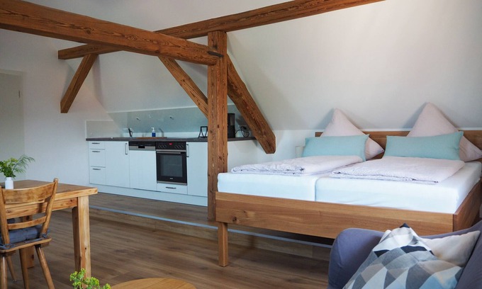 Seinsheim Apartment | Schnazennest vacation apartment (45 sqm) with air conditioning