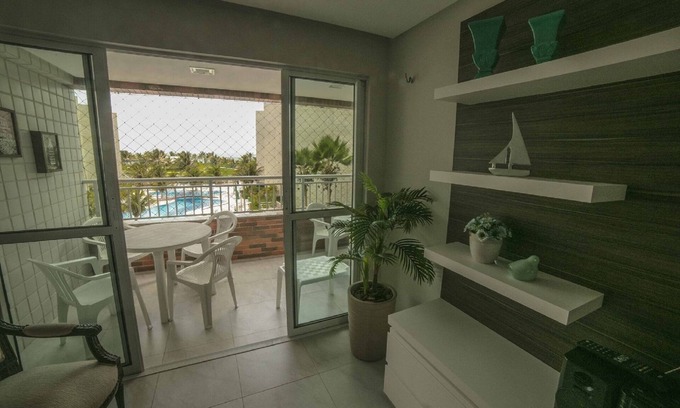 Porto das Dunas Apartment | Scopa Beach has an excellent location next to Beach Park and on the edge of the sea.