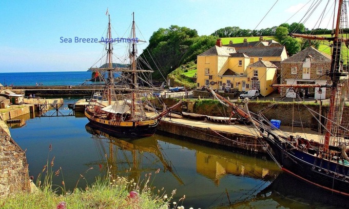 Boscundle Apartment | Sea Breeze Apartment Near the Eden Project