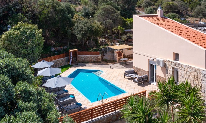 Drosia Villa | Sea Crest,pool,Sea view,Near beach & tavern