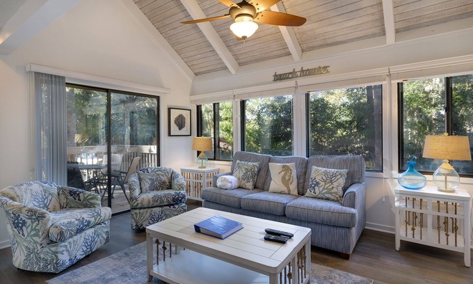Night Heron House | Sea Pines Home w/Loft | Close to Beach, Nature Views, Bikes