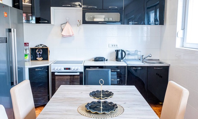 Tivat Apartment | Sea View Flat with Balcony Near Port in Tivat