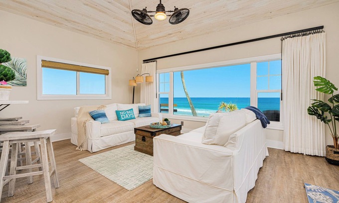 Wilbur-By-The-Sea House | "Seaclusion"-Direct, Oceanfront-No-Drive Beach