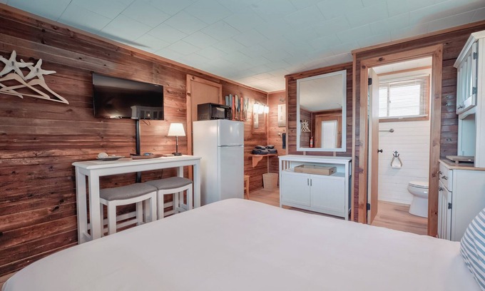 Ocean Bay Park Hotel | Seashore Condo Hotel #15, Cozy Fire Island Escape, Near Ferry - With Bay Views and Steps from the Beach.