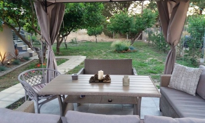 Katakolo Villa | Seaside House for 8 close to Olympia & the beach