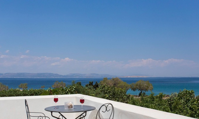 Aegina Villa | Seaside Luxury Villa with Terrace in Aegina Island | Aneli Villa Aegina