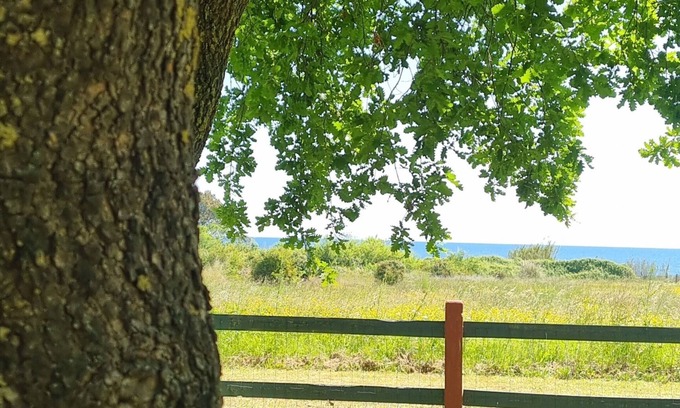 Poggio-Mezzana Villa | Seaside residence, fully-equipped air-conditioned villas with private beach access