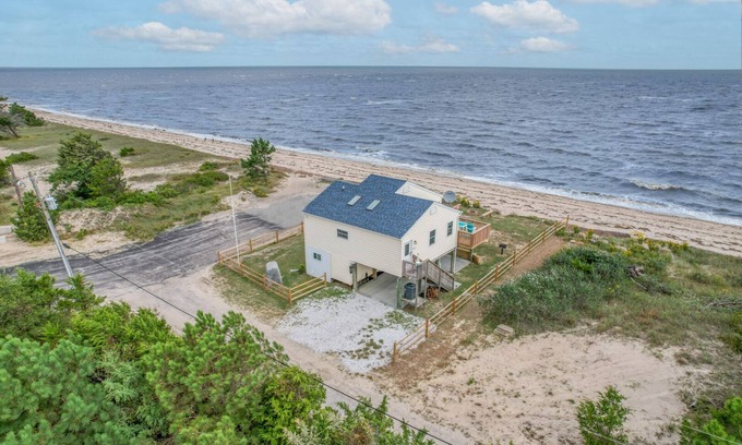 Milford House | Secluded Beach home with amazing views.