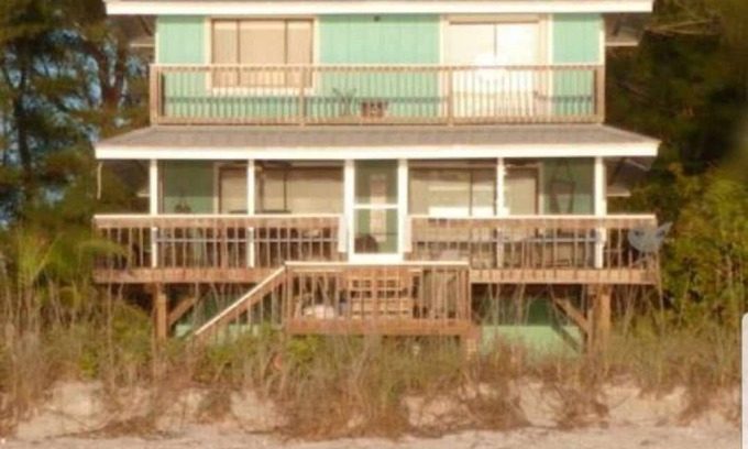 Placida House | Secluded Beachfront retreat on Little Gasparilla Island only steps from the Gulf