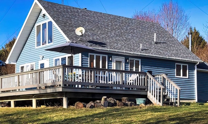 Summit Ski Chalet | Secluded Chalet in the Northern Catskills with FIBER Internet and EV hookup