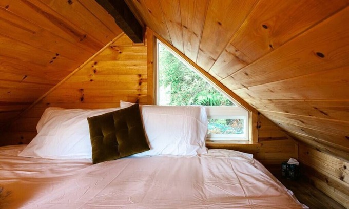 Lakeside Cabin | Secluded mini lakefront Cabin on North Tenmile Lake - Boat in only.
