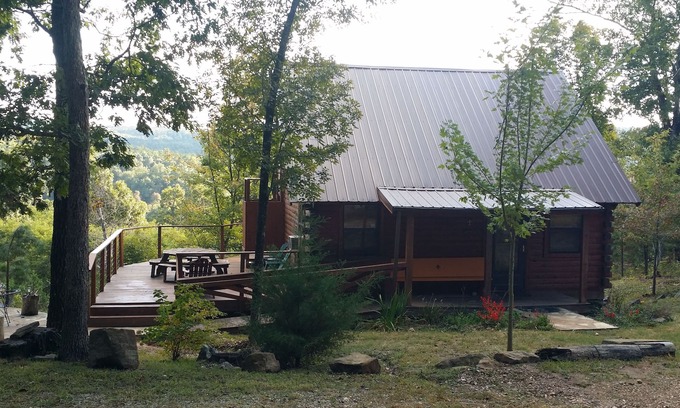 Deer House | Secluded Newton Co. Arkansas Cabin with View