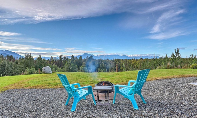 Buffalo Soapstone Cottage | Secluded Palmer Home w/Mountain Views!