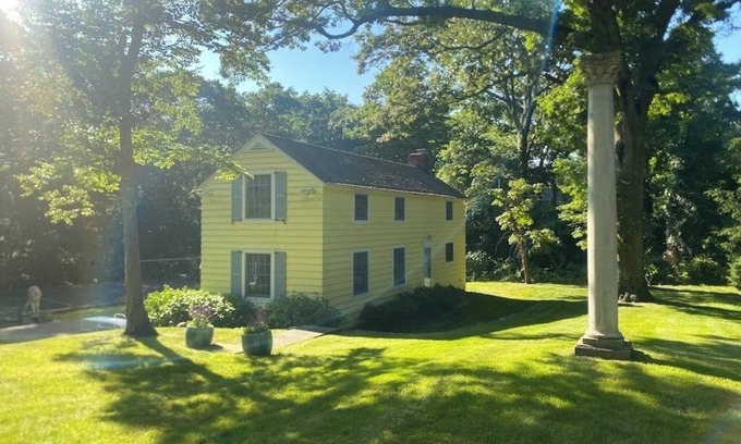 Laurel Hollow Cottage | Secluded, private woodland cottage with two bedrooms and stone patio for summer!