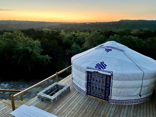 Dripping Springs Other | Secluded Romantic Yurt with Amazing Views in Dripping Springs, Texas