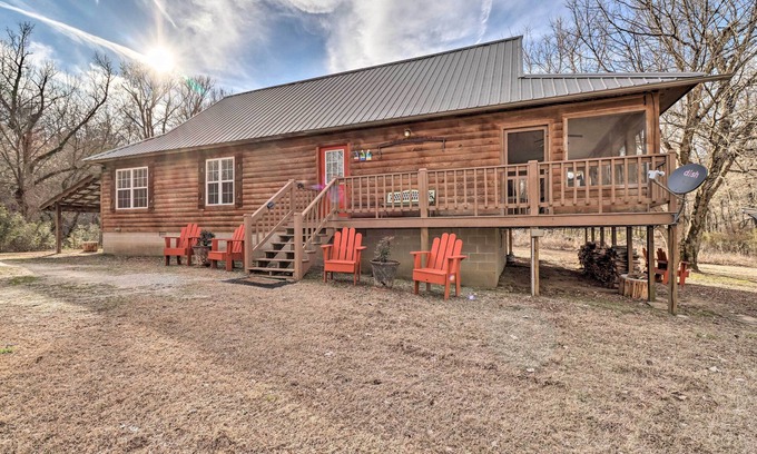 Boswell Cabin | Secluded White River Haven Near Devil’s Knob!