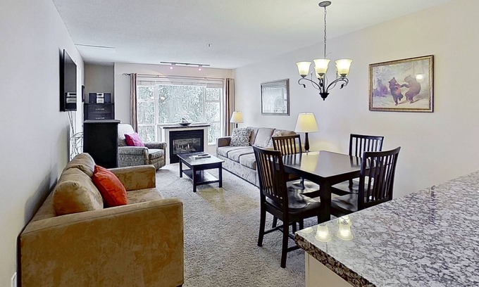 Blackcomb Condo | Second-floor 1 bedroom condo steps from the gondola