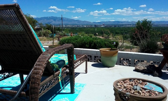 Northwest Heights Apartment | Secure carport, amazing Views and Reviews! Private suite with patio.