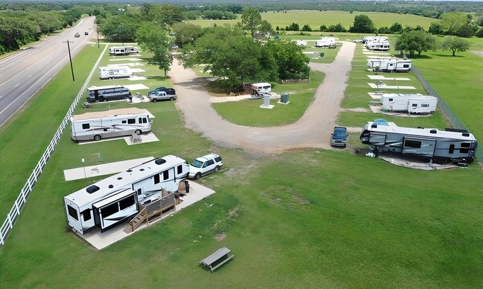 Lee County RV Rental | Secure & Paved RV Parking Spot with Full Amenities - Affordable