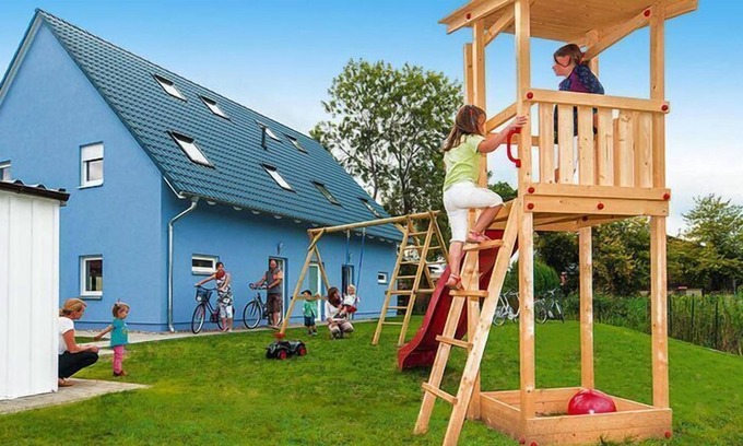 Oberuckersee House | Semi-detached houses Hyggelig, Seehausen