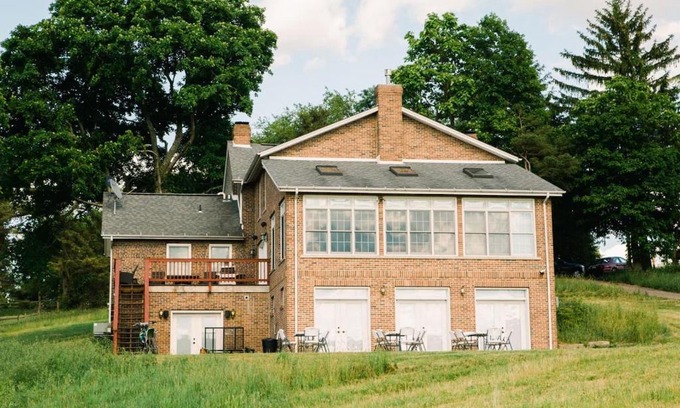 Burgettstown House | Serene 6BR country home on 325 acres ATV for rent