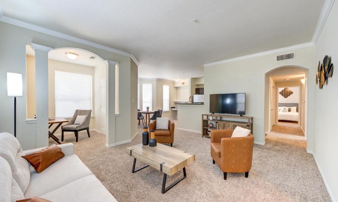 Alden Bridge Apartment | Serene Escape in the Pines