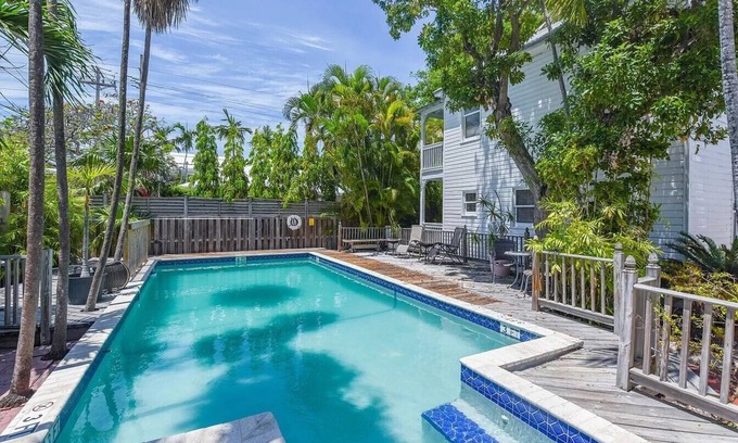 Key West Historic District Apartment | Serene Key West Studio with Poolside Peace