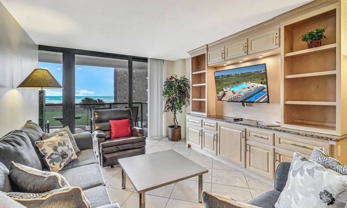 Port Aransas Condo | Serene Ocean View Relaxing Ocean Sounds in This 2 Bedroom 2 Bath