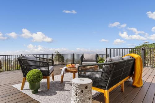 Half Moon Bay House | Serene Oceanview Escape with Expansive Deck home