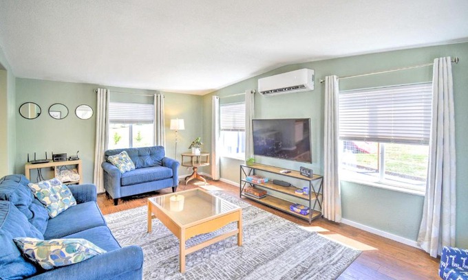 Sequim House | Serene Sequim Retreat with Deck Pets Welcome!