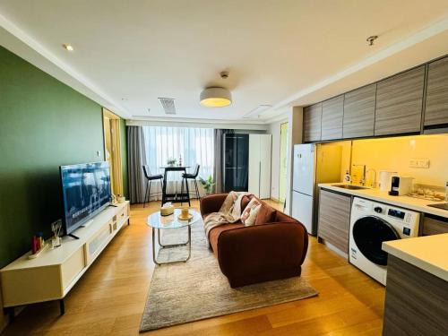 Yangpu Apartment | Shanghai Lerongju Boutique Apartment Metro Line 8 20meter