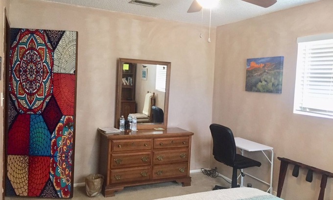 Carlsbad House | Shared space in quiet home with three dogs and a cat. Private bedroom & bathroom