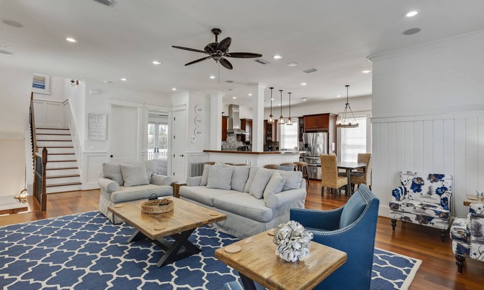 Miramar Beach House | Shore Thing | Large Beach Home | 300' To Public Beach Access | Heated Pool!