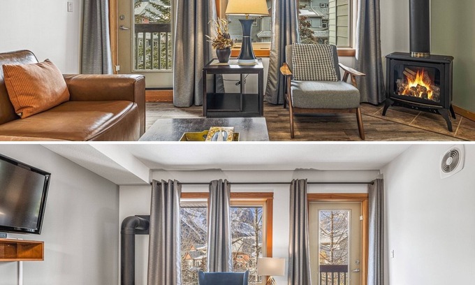 Canmore Condo | Side-by-Side Canmore Condos for 12🧡4 Bdrm/4Bath-Spectacular View☀️Pool/Hot Tub