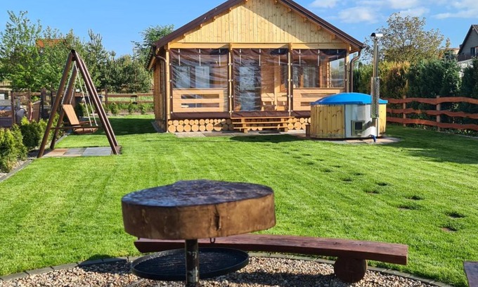 gmina Kurzetnik House | Siedlisko nr 5A nad jeziorem Skarlińskim, jezioro, mazury, domki letniskowe, bania