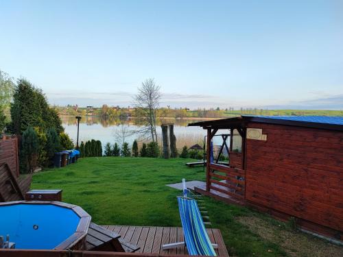 Nowe Miasto Lubawskie House | Siedlisko nr 3 nad jeziorem Skarlińskim, domki letniskowe, mazury, jezioro,bania